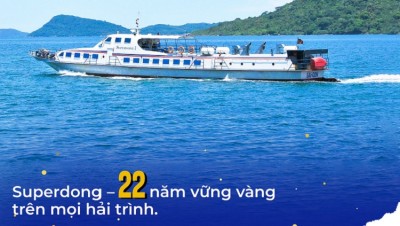 Superdong 22 năm vững vàng trên mọi hải trình